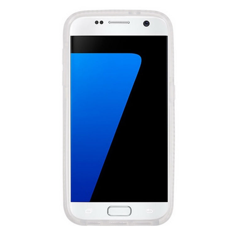 For Galaxy S7 / G930 Concise Style Dumbbell Texture TPU Protective Case