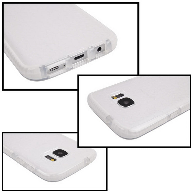For Galaxy S7 / G930 Concise Style Dumbbell Texture TPU Protective Case