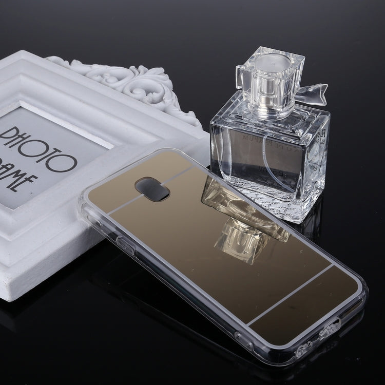 For Galaxy J5 (2017) (EU Version) Acrylic + TPU Electroplating Mirror Protective Back Cover Case