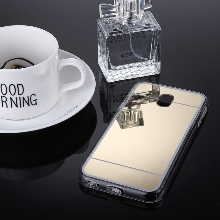 For Galaxy J5 (2017) (EU Version) Acrylic + TPU Electroplating Mirror Protective Back Cover Case