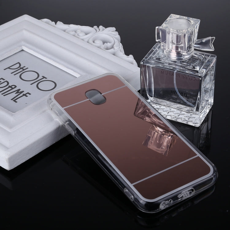 For Galaxy J5 (2017) (EU Version) Acrylic + TPU Electroplating Mirror Protective Back Cover Case