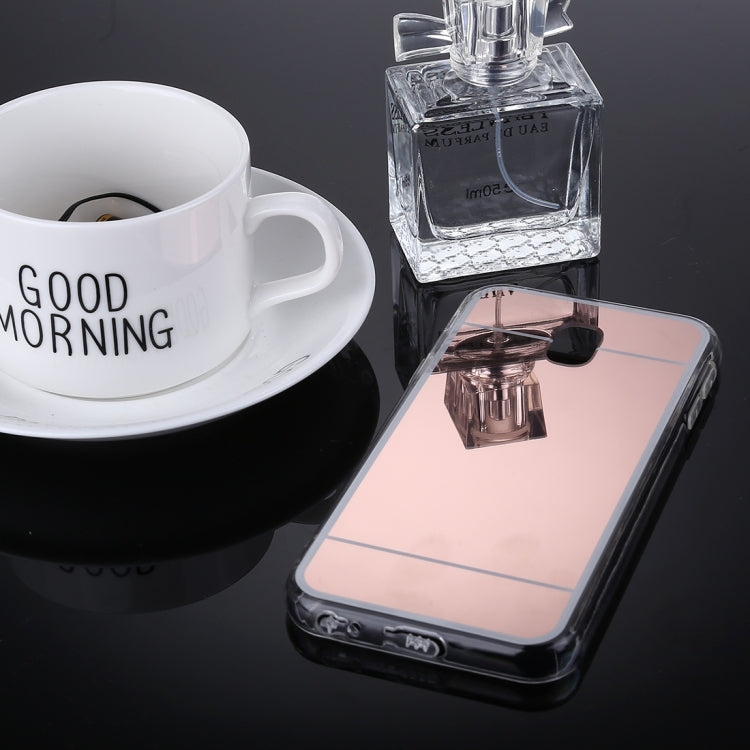 For Galaxy J5 (2017) (EU Version) Acrylic + TPU Electroplating Mirror Protective Back Cover Case