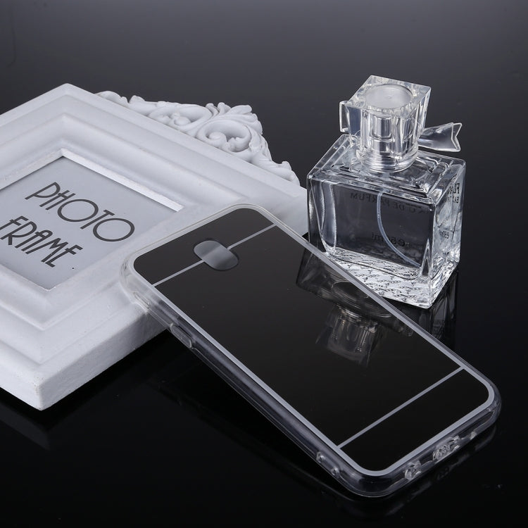 For Galaxy J7 (2017) (EU Version) Acrylic + TPU Electroplating Mirror Protective Back Cover Case