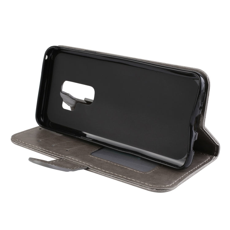 For Galaxy S9+ Flamingo Print Horizontal Flip Leather Case with Holder & Wallet & Card Slots & Photo Frame