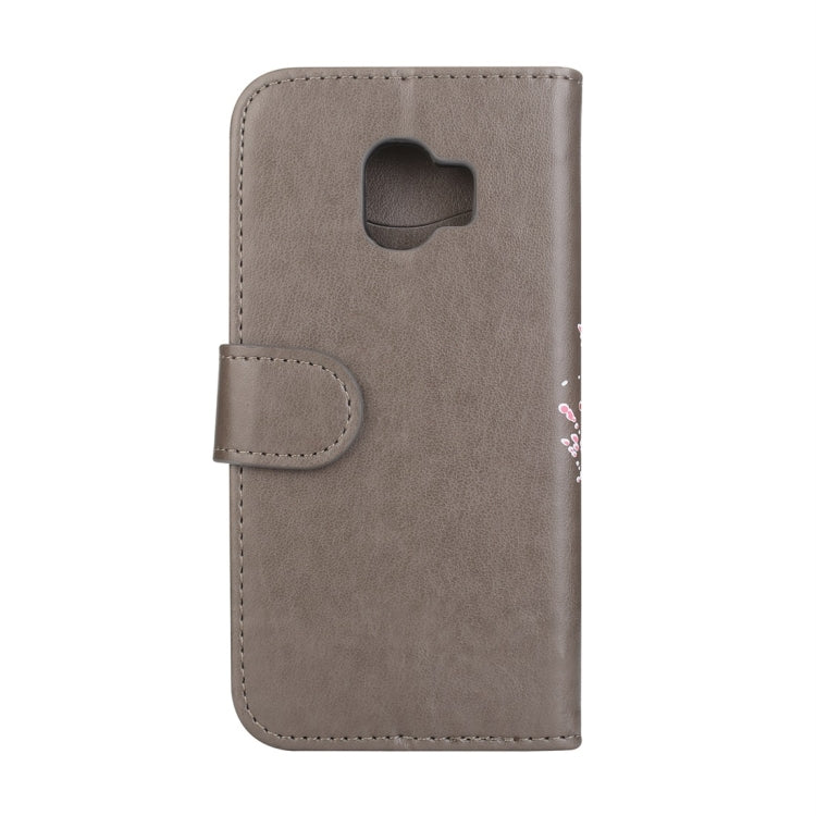For Galaxy J2 Pro (2018) Flamingo Print Horizontal Flip Leather Case with Holder & Wallet & Card Slots & Photo Frame