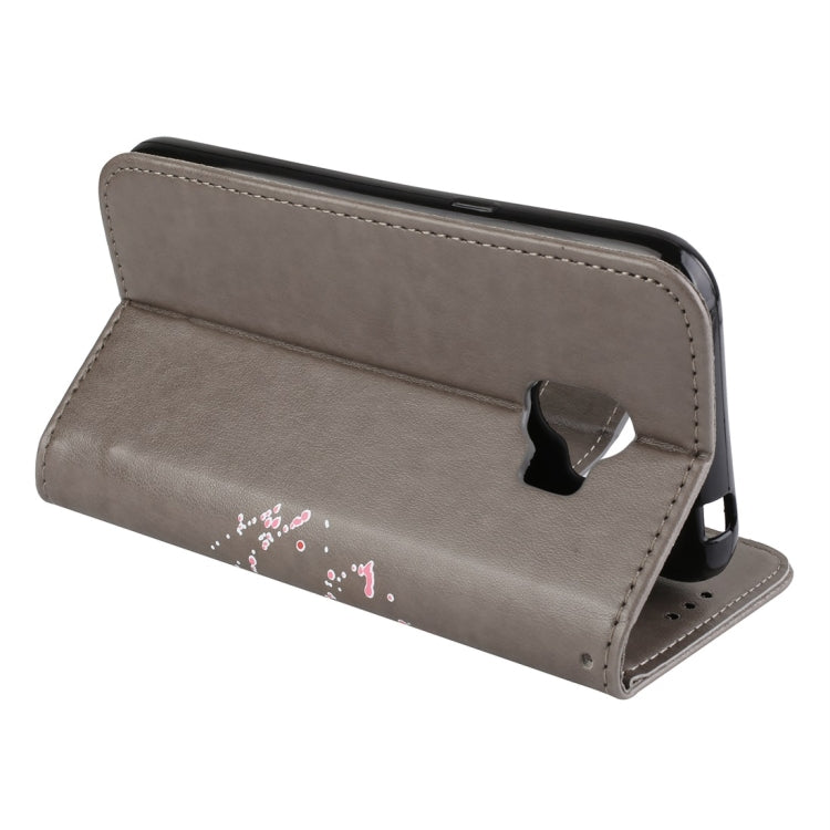 For Galaxy J2 Pro (2018) Flamingo Print Horizontal Flip Leather Case with Holder & Wallet & Card Slots & Photo Frame