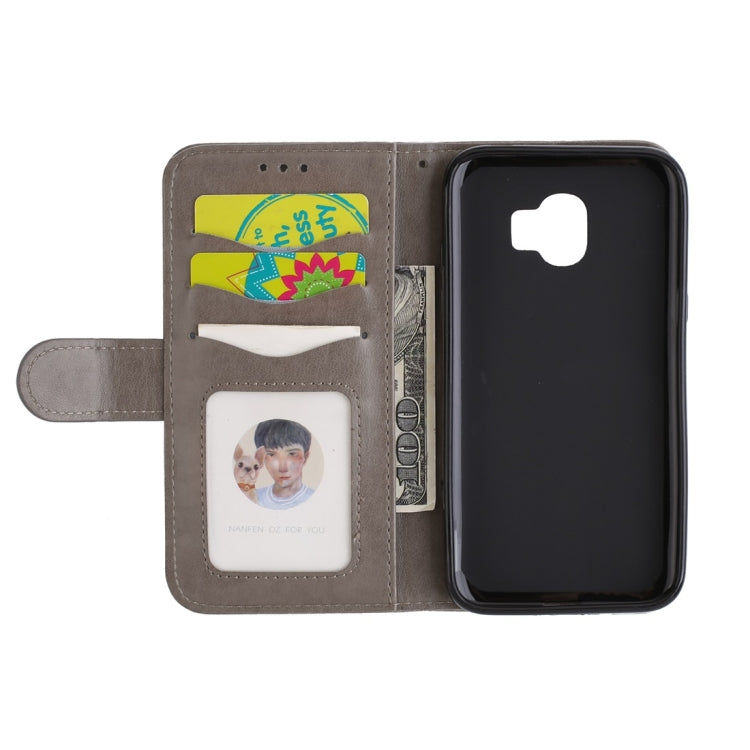 For Galaxy J2 Pro (2018) Flamingo Print Horizontal Flip Leather Case with Holder & Wallet & Card Slots & Photo Frame