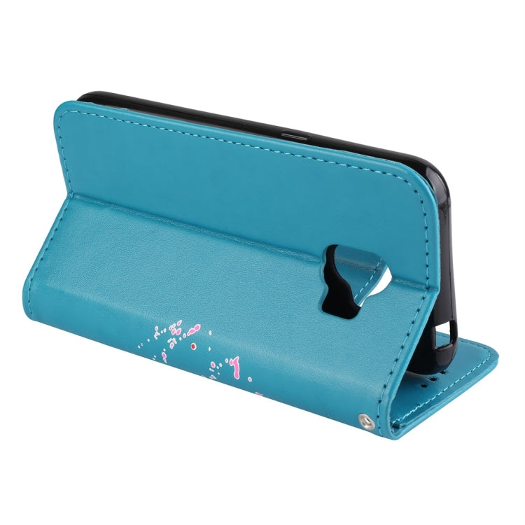 For Galaxy J2 Pro (2018) Flamingo Print Horizontal Flip Leather Case with Holder & Wallet & Card Slots & Photo Frame