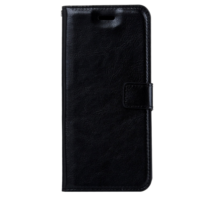 For Galaxy J3 (2017) (US Version) Crazy Horse Texture Horizontal Flip Leather Case with Holder & Card Slots & Wallet & Photo Frame