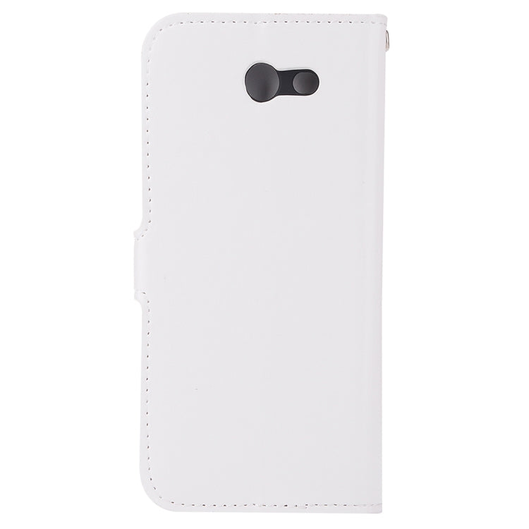 For Galaxy J3 (2017) (US Version) Crazy Horse Texture Horizontal Flip Leather Case with Holder & Card Slots & Wallet & Photo Frame