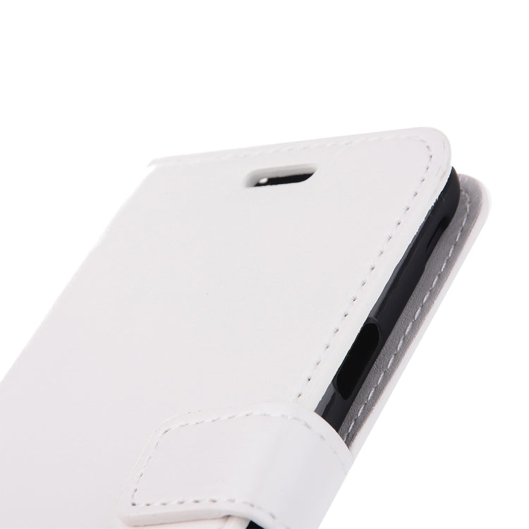 For Galaxy J3 (2017) (US Version) Crazy Horse Texture Horizontal Flip Leather Case with Holder & Card Slots & Wallet & Photo Frame