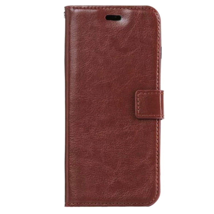 For Galaxy J7 (2017) (US Version) Crazy Horse Texture Horizontal Flip Leather Case with Holder & Card Slots & Wallet & Photo Frame