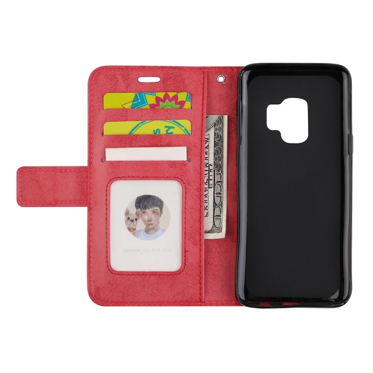 For Galaxy S9 Mandragora Pattern Crystal Encrusted Horizontal Flip Leather Case with Card Slot & Holder & Wallet & Lanyard