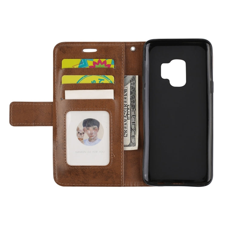 For Galaxy S9 Mandragora Pattern Crystal Encrusted Horizontal Flip Leather Case with Card Slot & Holder & Wallet & Lanyard