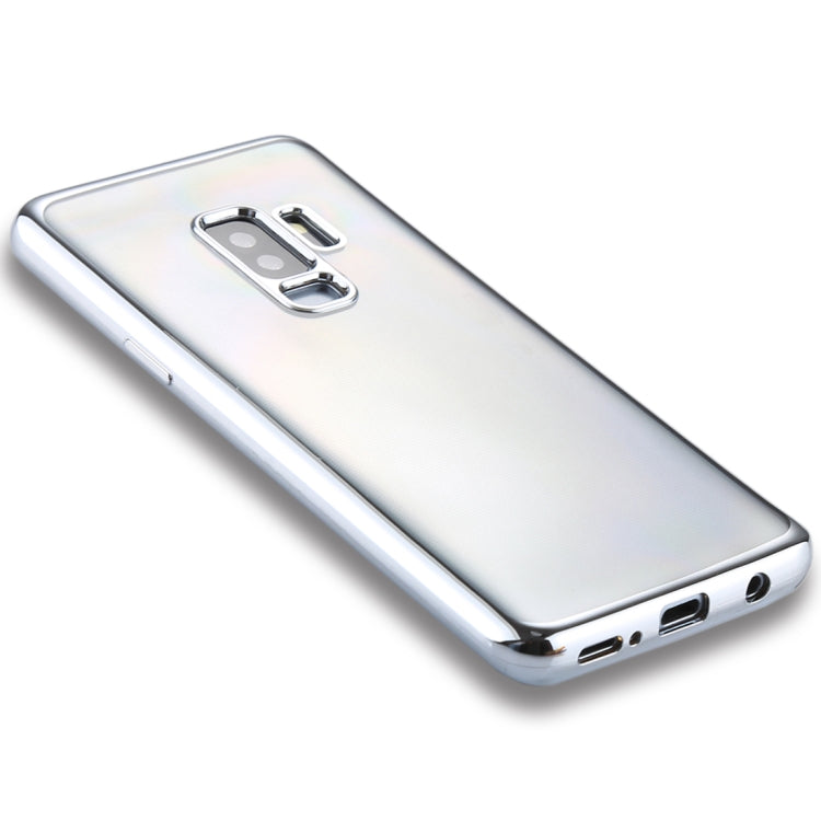 For Galaxy S9+ Electroplating Side TPU Protective Back Cover Case