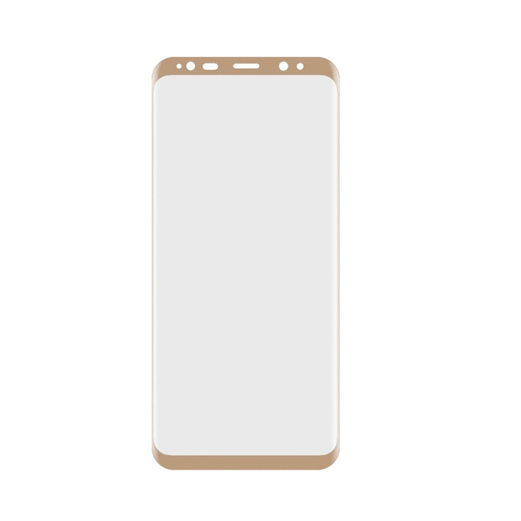 For Galaxy S8 Angibabe 0.1mm PET Curved Electroplate Front Soft Full Screen Protector Film