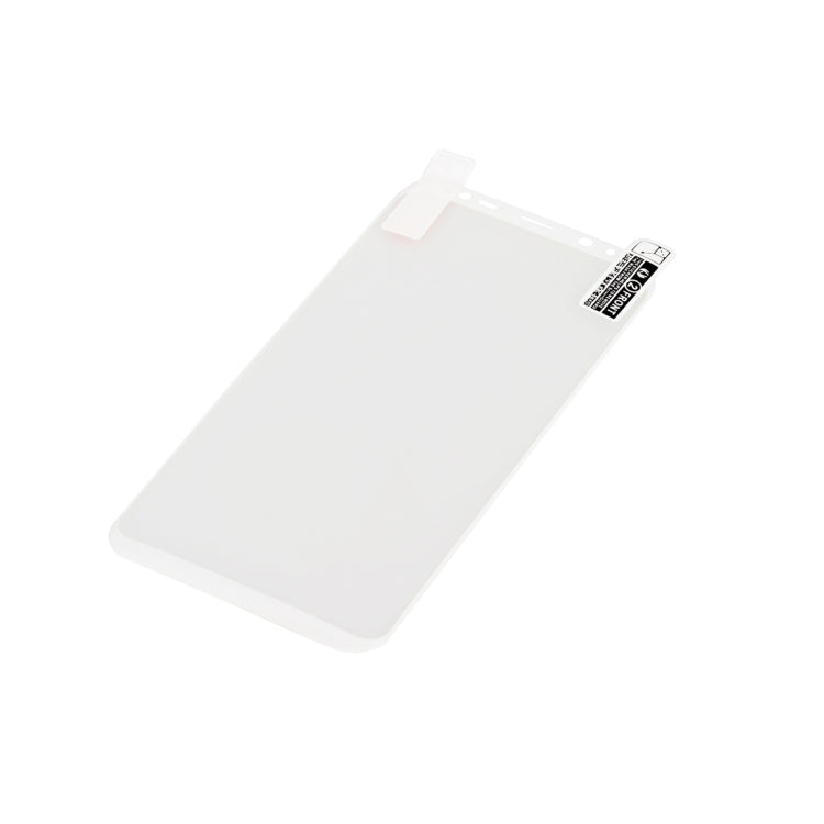 For Galaxy S8 Angibabe 0.1mm PET Curved Electroplate Front Soft Full Screen Protector Film