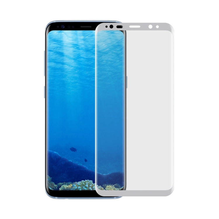 For Galaxy S8 + / G9550 Angibabe 0.1mm PET Curved Electroplate Front Soft Full Screen Protector Film