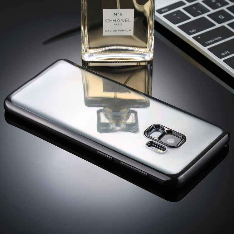 For Galaxy S9 Electroplating Side TPU Protective Back Cover Case