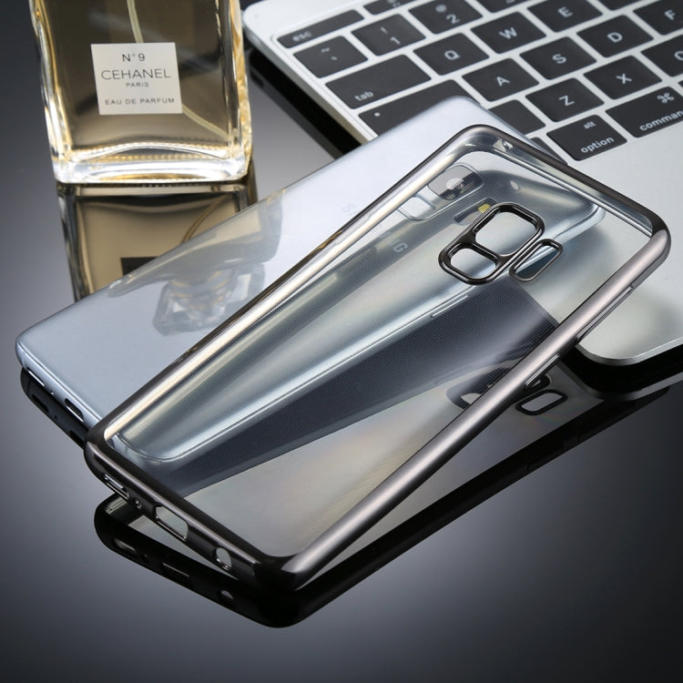For Galaxy S9 Electroplating Side TPU Protective Back Cover Case