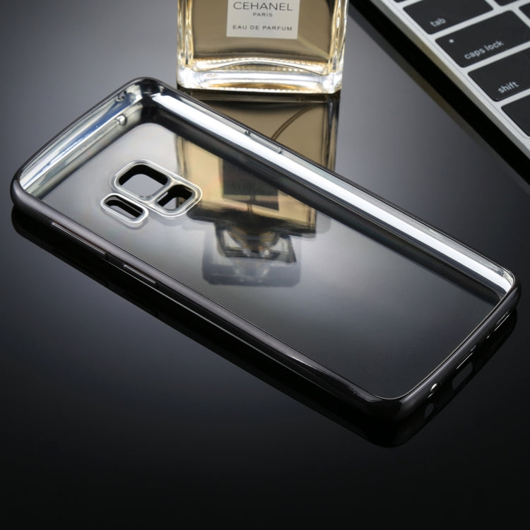 For Galaxy S9 Electroplating Side TPU Protective Back Cover Case