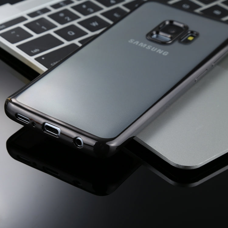 For Galaxy S9 Electroplating Side TPU Protective Back Cover Case