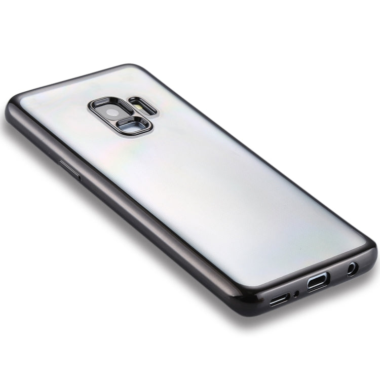 For Galaxy S9 Electroplating Side TPU Protective Back Cover Case