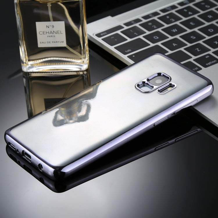 For Galaxy S9 Electroplating Side TPU Protective Back Cover Case