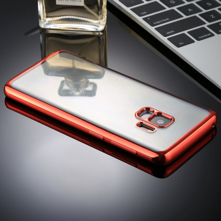 For Galaxy S9 Electroplating Side TPU Protective Back Cover Case