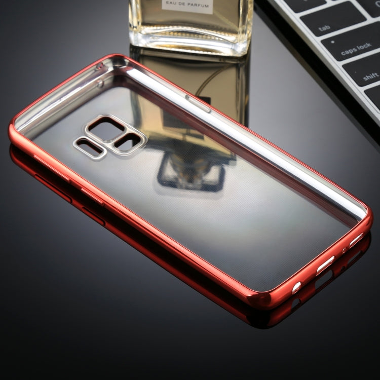 For Galaxy S9 Electroplating Side TPU Protective Back Cover Case