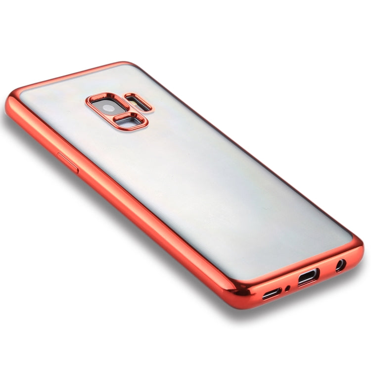 For Galaxy S9 Electroplating Side TPU Protective Back Cover Case