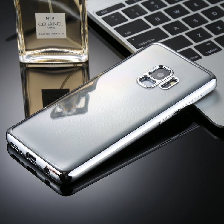 For Galaxy S9 Electroplating Side TPU Protective Back Cover Case