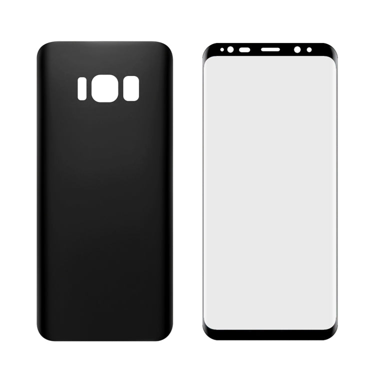 For Galaxy S8 + / G9550 Angibabe 0.1mm PET Curved Electroplate Front + Back Soft Full Screen Protector Film
