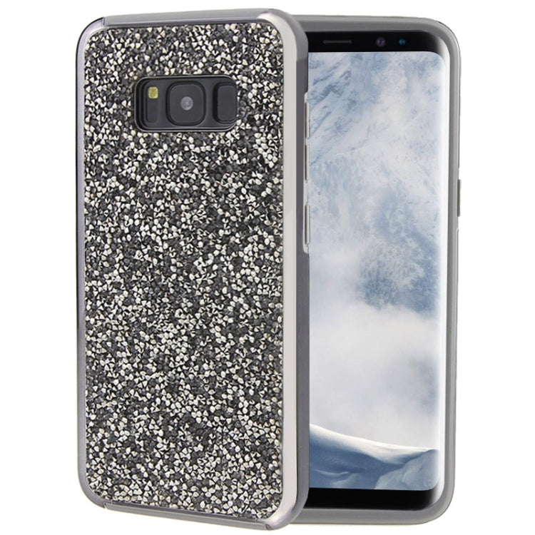 For Galaxy S8 Diamond Series Electroplating PC TPU Protective Case