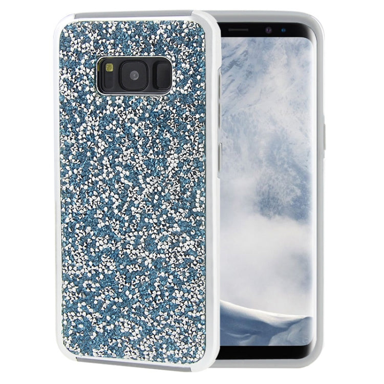 For Galaxy S8 Diamond Series Electroplating PC TPU Protective Case