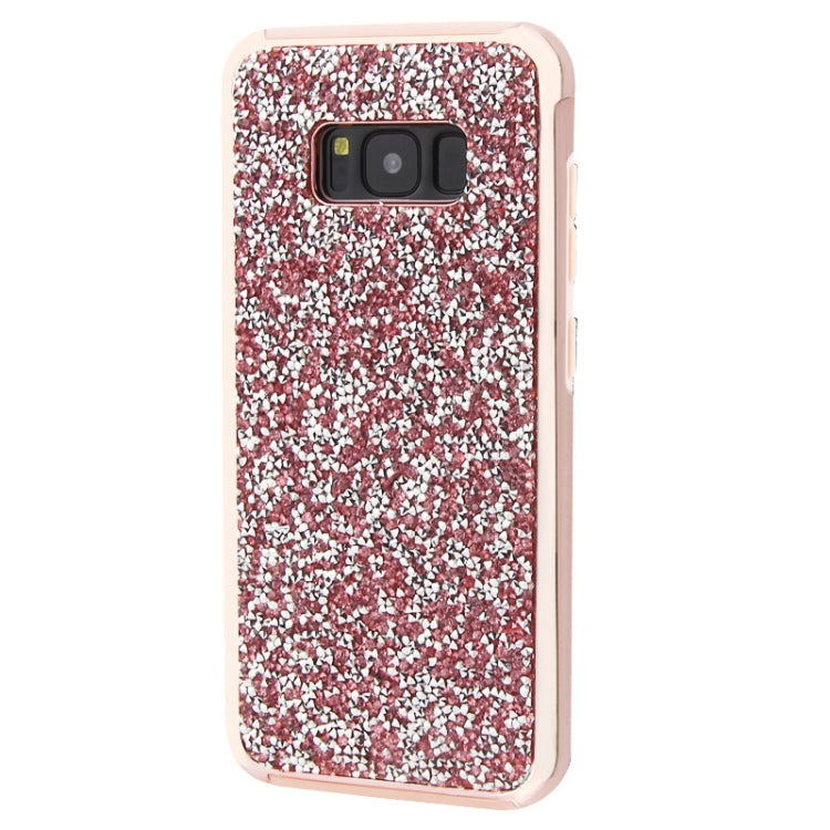 For Galaxy S8 Diamond Series Electroplating PC TPU Protective Case