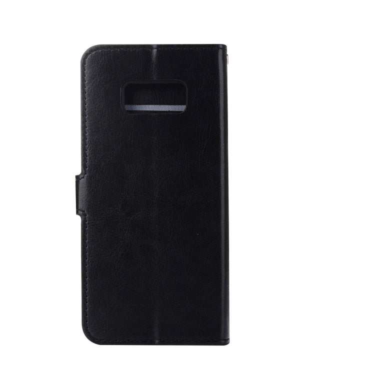 For Galaxy S8 Retro Crazy Horse Texture Horizontal Flip Leather Case with Holder & Card Slots & Wallet & Photo Frame