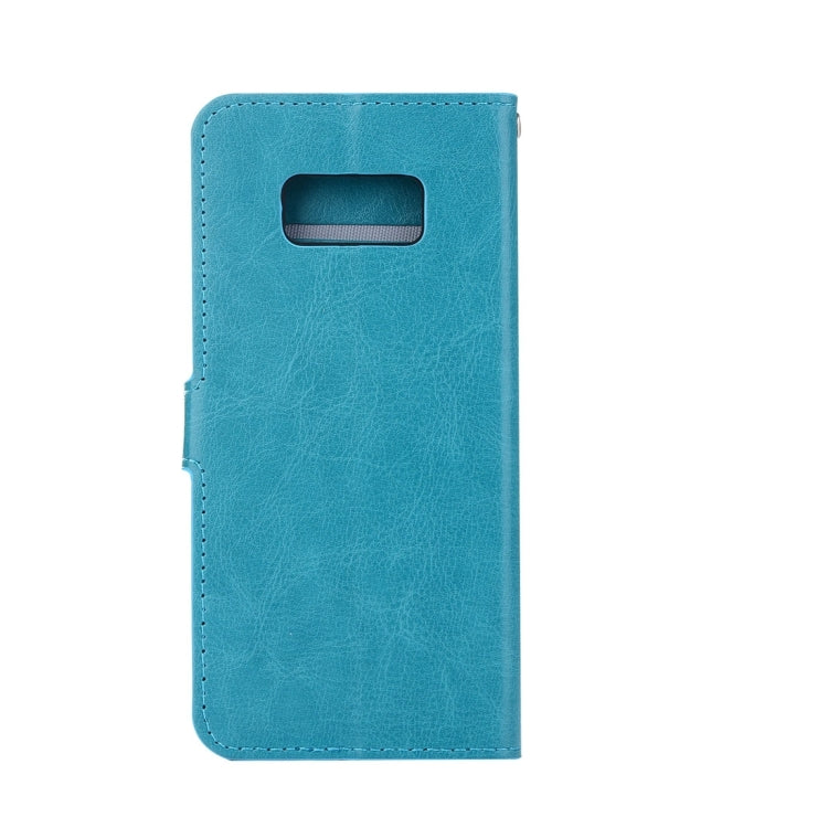 For Galaxy S8 Retro Crazy Horse Texture Horizontal Flip Leather Case with Holder & Card Slots & Wallet & Photo Frame