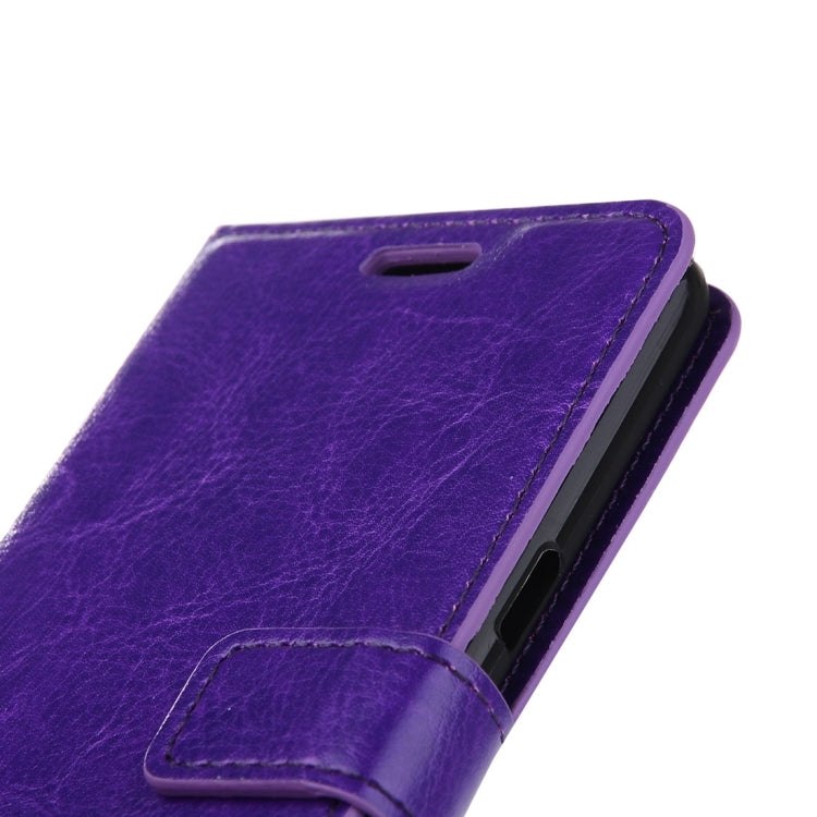 For Galaxy S8 Retro Crazy Horse Texture Horizontal Flip Leather Case with Holder & Card Slots & Wallet & Photo Frame