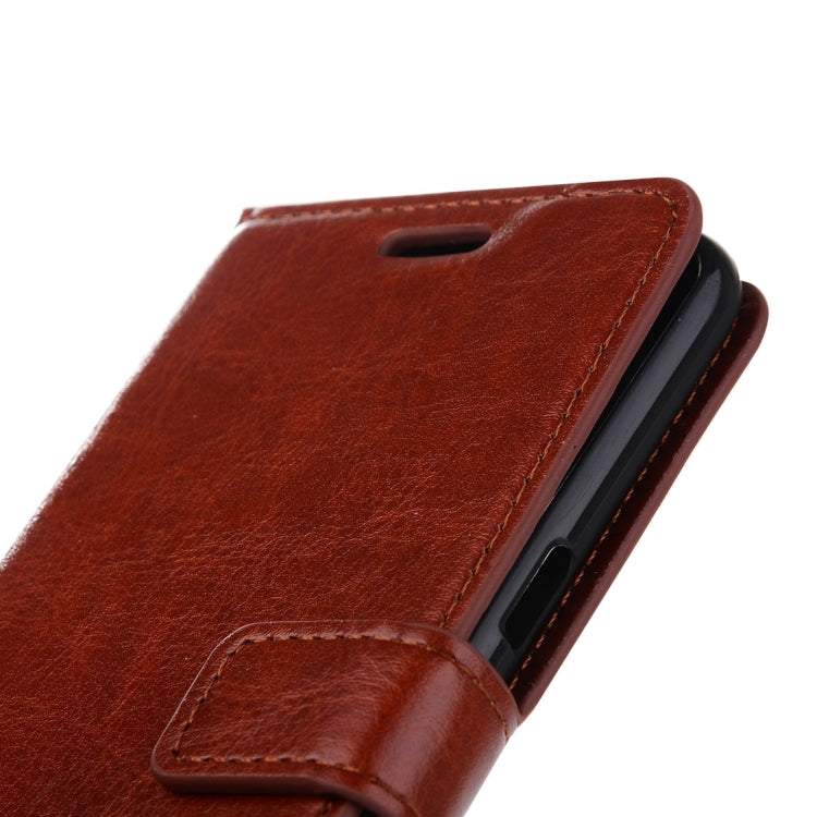 For Galaxy S8 Retro Crazy Horse Texture Horizontal Flip Leather Case with Holder & Card Slots & Wallet & Photo Frame