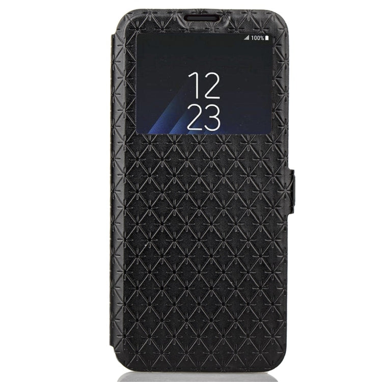 For Galaxy S9 Argyles Texture Horizontal Flip Leather Case with Holder & Card Slots & Call Display ID