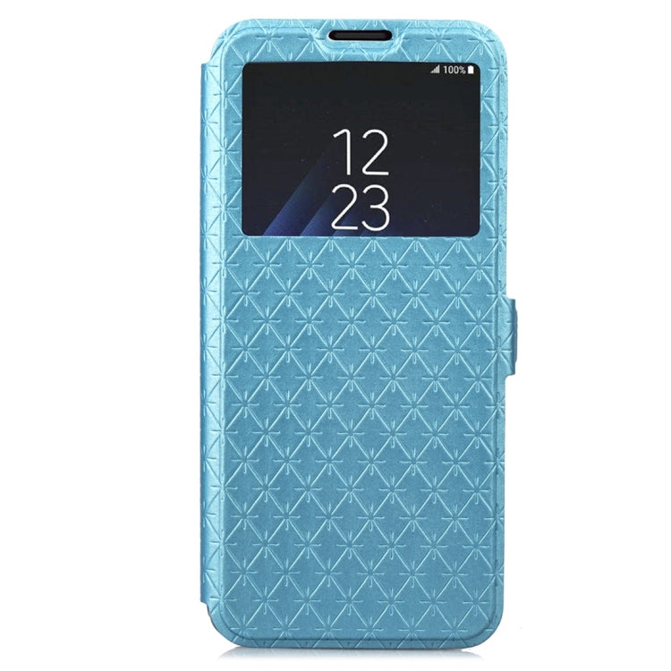 For Galaxy S9 Argyles Texture Horizontal Flip Leather Case with Holder & Card Slots & Call Display ID