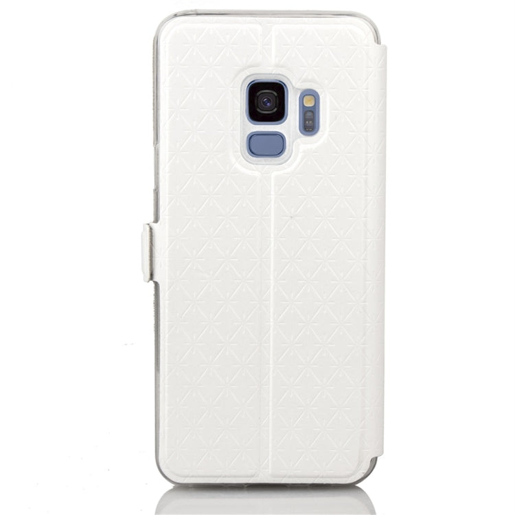 For Galaxy S9 Argyles Texture Horizontal Flip Leather Case with Holder & Card Slots & Call Display ID