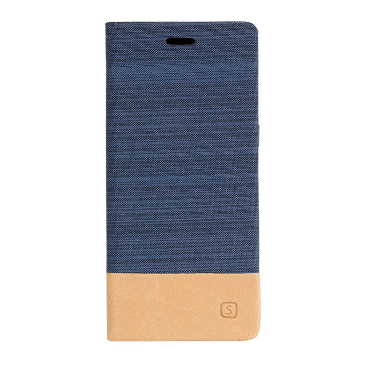 For Galaxy S8 + / G955 Denim Texture Horizontal Flip Leather Case with Holder & Card Slots & Wallet