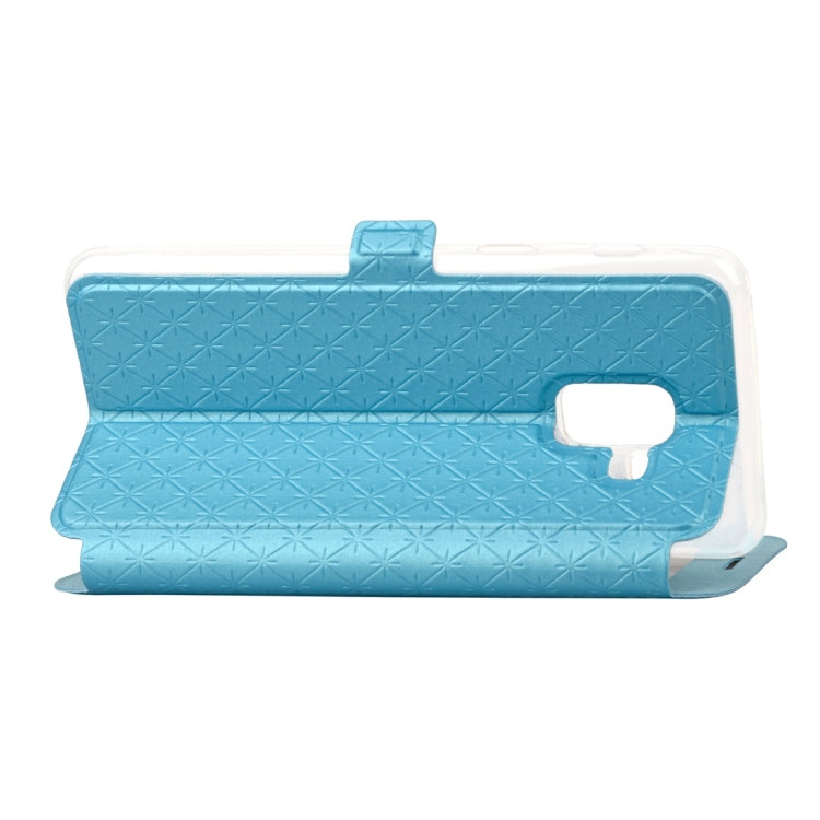 For Galaxy A8 (2018) Argyles Texture Horizontal Flip Leather Case with Holder & Card Slots & Call Display ID