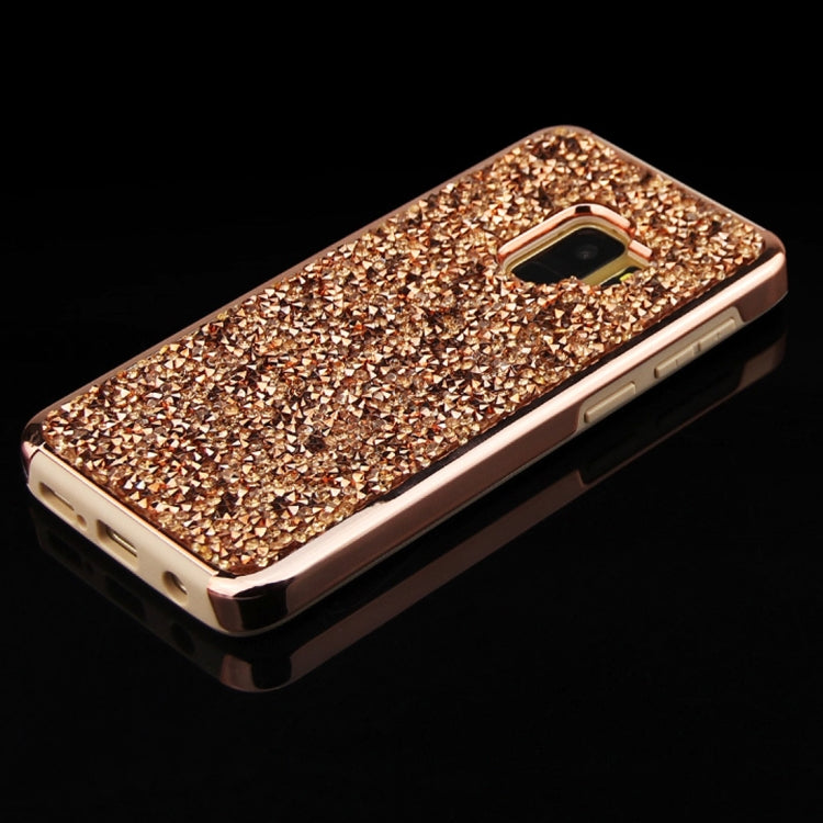 For Galaxy S9 Diamond Series Electroplating PC TPU Protective Case
