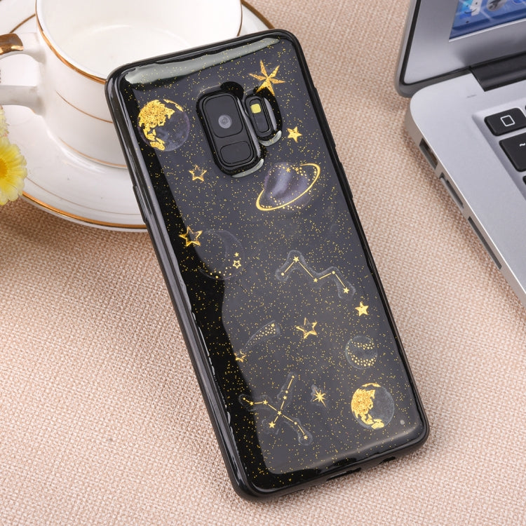 Star Pattern TPU Protective Back Cover Case for Galaxy S9