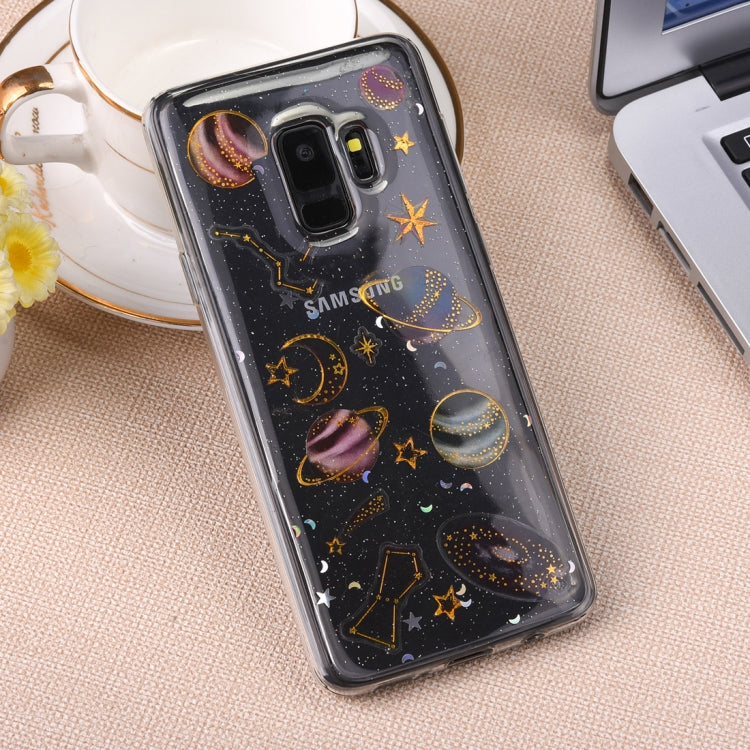 Star Pattern TPU Protective Back Cover Case for Galaxy S9