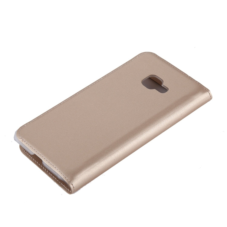 For Galaxy Xcover 4 PU+PC Horizontal Flip Leather Case with Call Display ID
