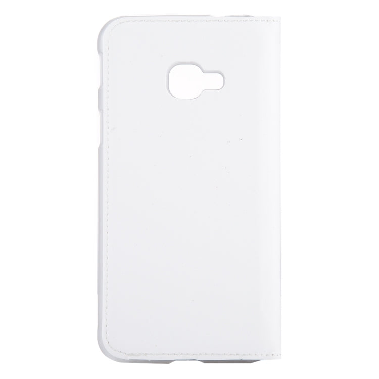 For Galaxy Xcover 4 PU+PC Horizontal Flip Leather Case with Call Display ID